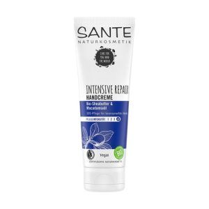 Crema de Manos Reparación Intensa Sante de 75 ml. Hidratante y reparadora para manos secas y agrietadas, formulada con ingredientes naturales