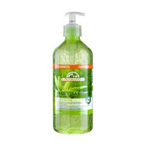 Gel Aloe Vera Hidratante Corporal Corpore Sano en envase de 500 ml, un gel que proporciona hidratación intensiva y frescura a la piel con el poder calmante del aloe vera.