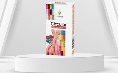 Circular Gel de Novadiet Alivio Natural para Piernas Cansadas