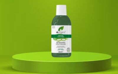 Enjuague Bucal Aloe Vera Dr Organic: Frescura Natural y Cuidado Bucal